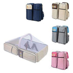 2-in-1 Baby Bed And Bag With Net - Pink - photo 5