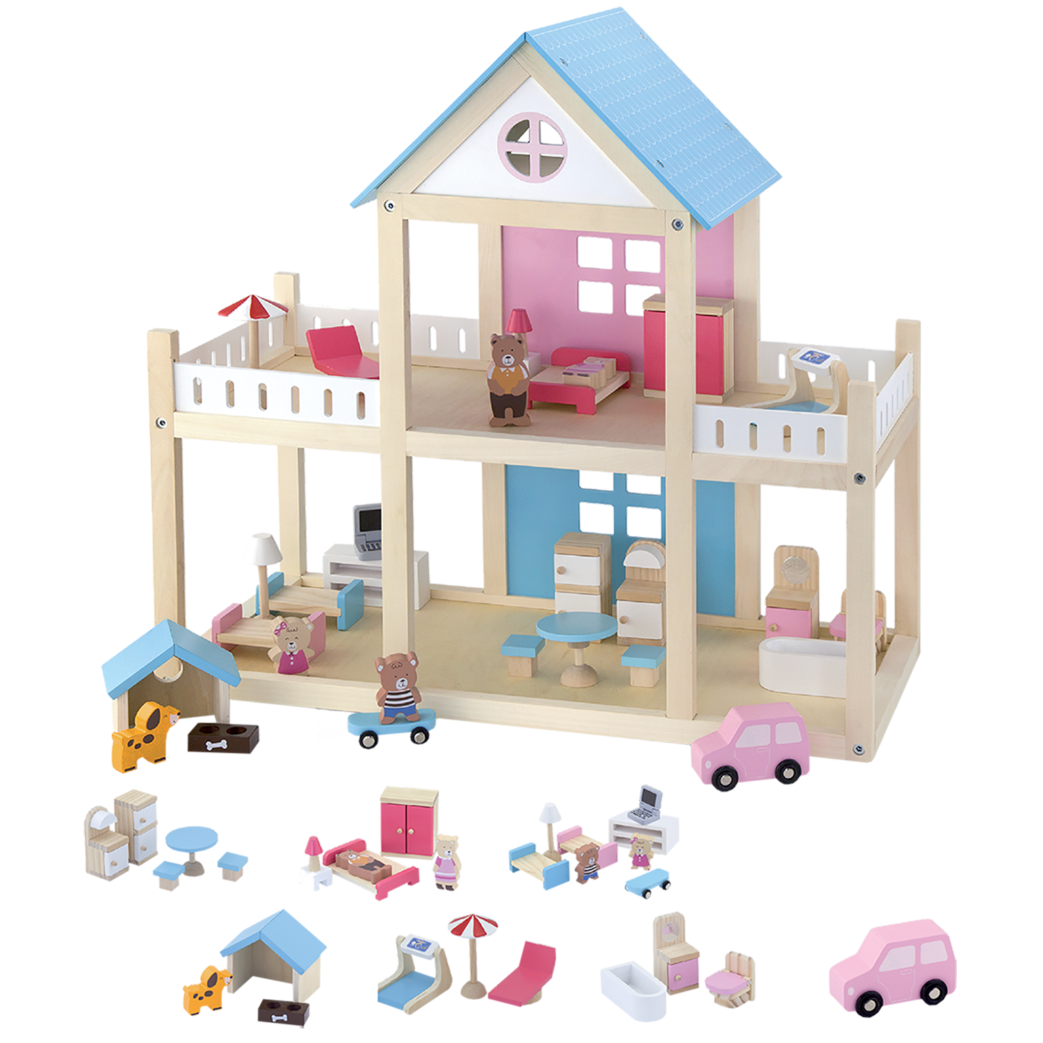 Pastel Dollhouse -Viga