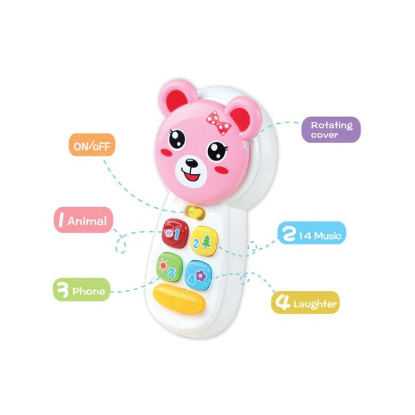 Kiddies Educational Development Puzzle Phone