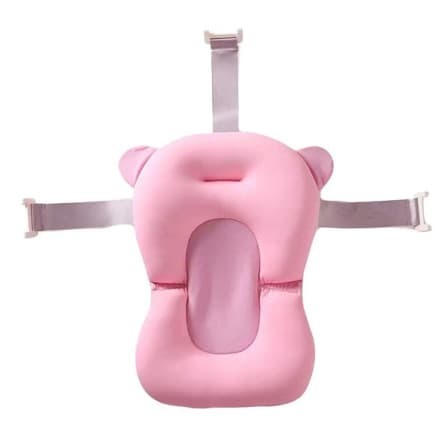 Baby anti-slip bath tub pillow pad - Pink