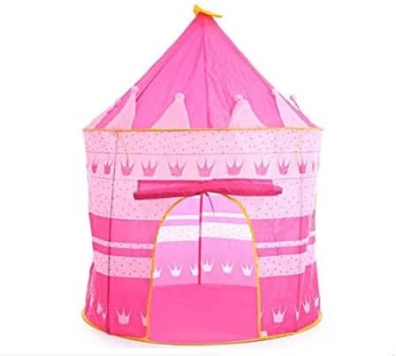 Kiddies Portable Foldable Camping Tent - Pink