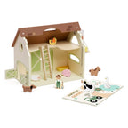 Classic World – Pretend & Play – Vintage Farm Dollhouse