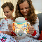 Glo Pals – DIY Sensory Play Jar – Snowglobe