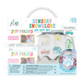 Glo Pals – DIY Sensory Play Jar – Snowglobe