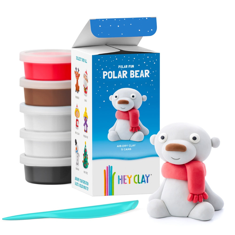 Hey Clay – Modelling Air-Dry Clay with Fun Interactive App - Christmas Series