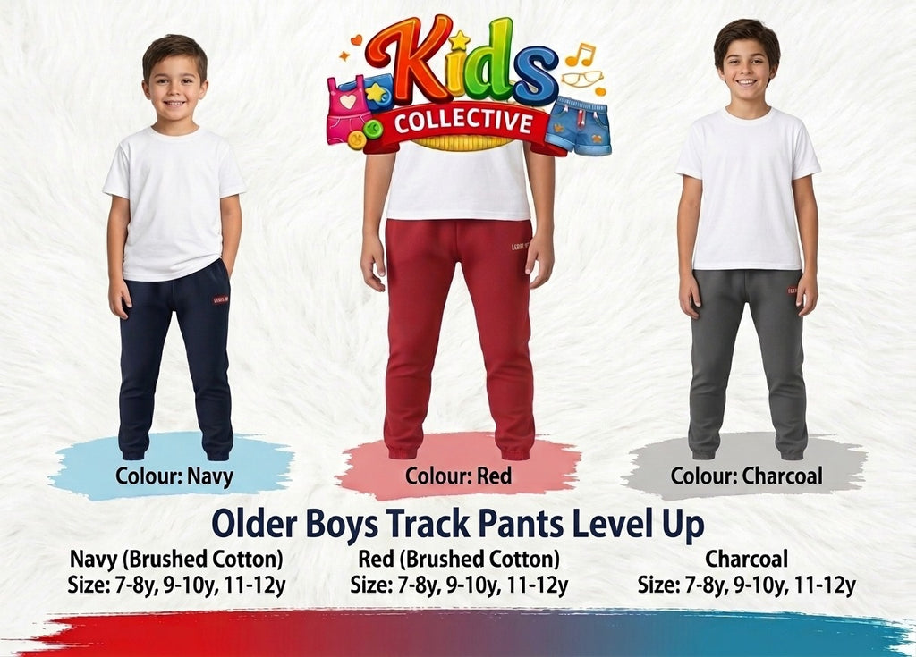 Older Boys Level Up Track Pants