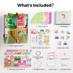 Jar Meló – Diamond Art Dollhouse – Fairy Castle Craft & Play Set