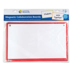 Magnetic Dry Erase Collaboration White Boards for Kids - photo 3
