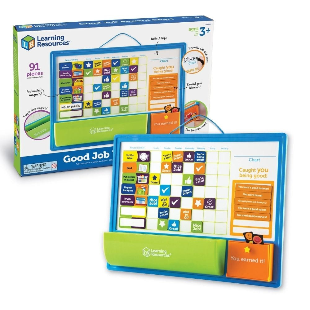 Good Job Magnetic Reward Chart - Behaviour Goals