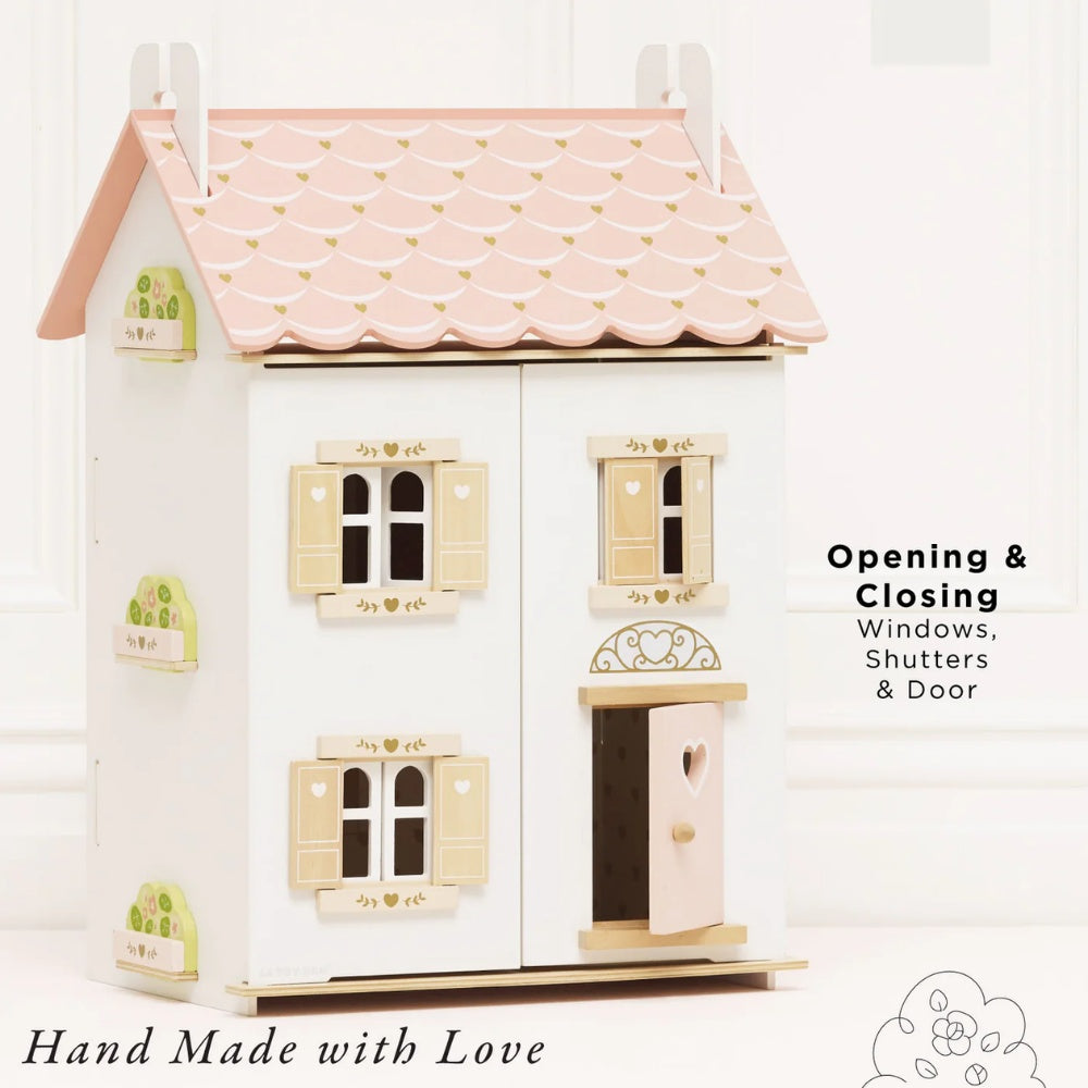 Roseheart Wooden Dolls House