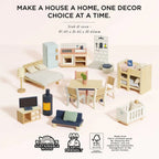 Le Toy Van – Complete Dolls House Furniture Set – 35pcs