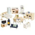 Le Toy Van – Complete Dolls House Furniture Set – 35pcs