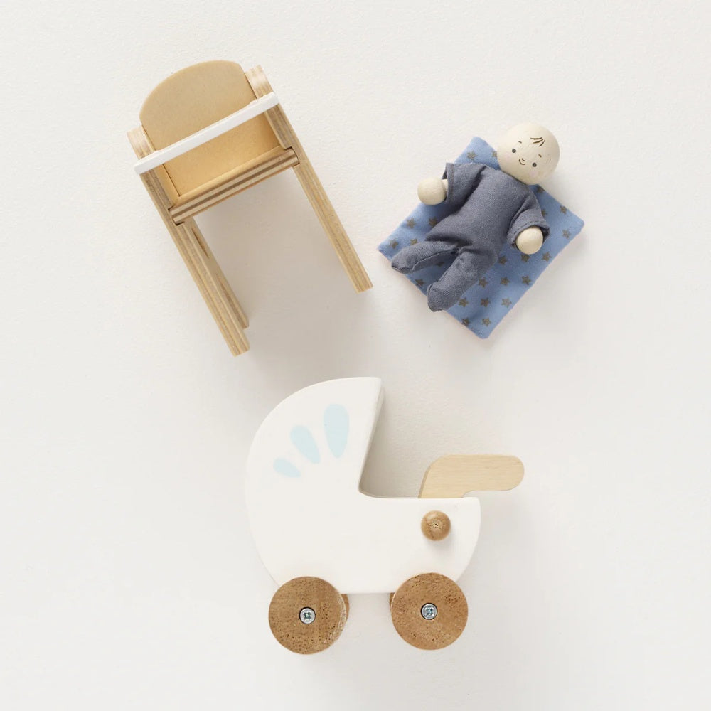 Dolls House Furniture: 5pcs Sets