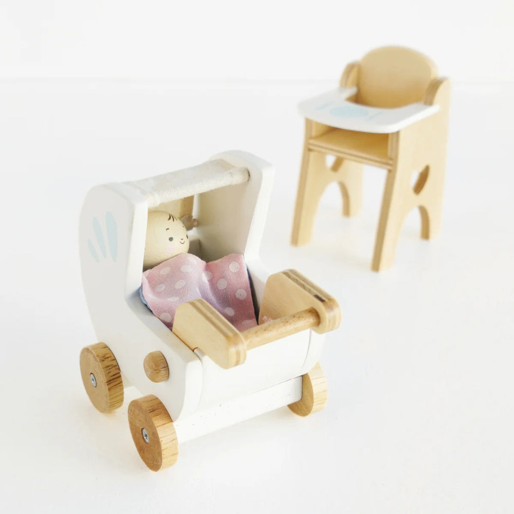 Dolls House Furniture: 5pcs Sets