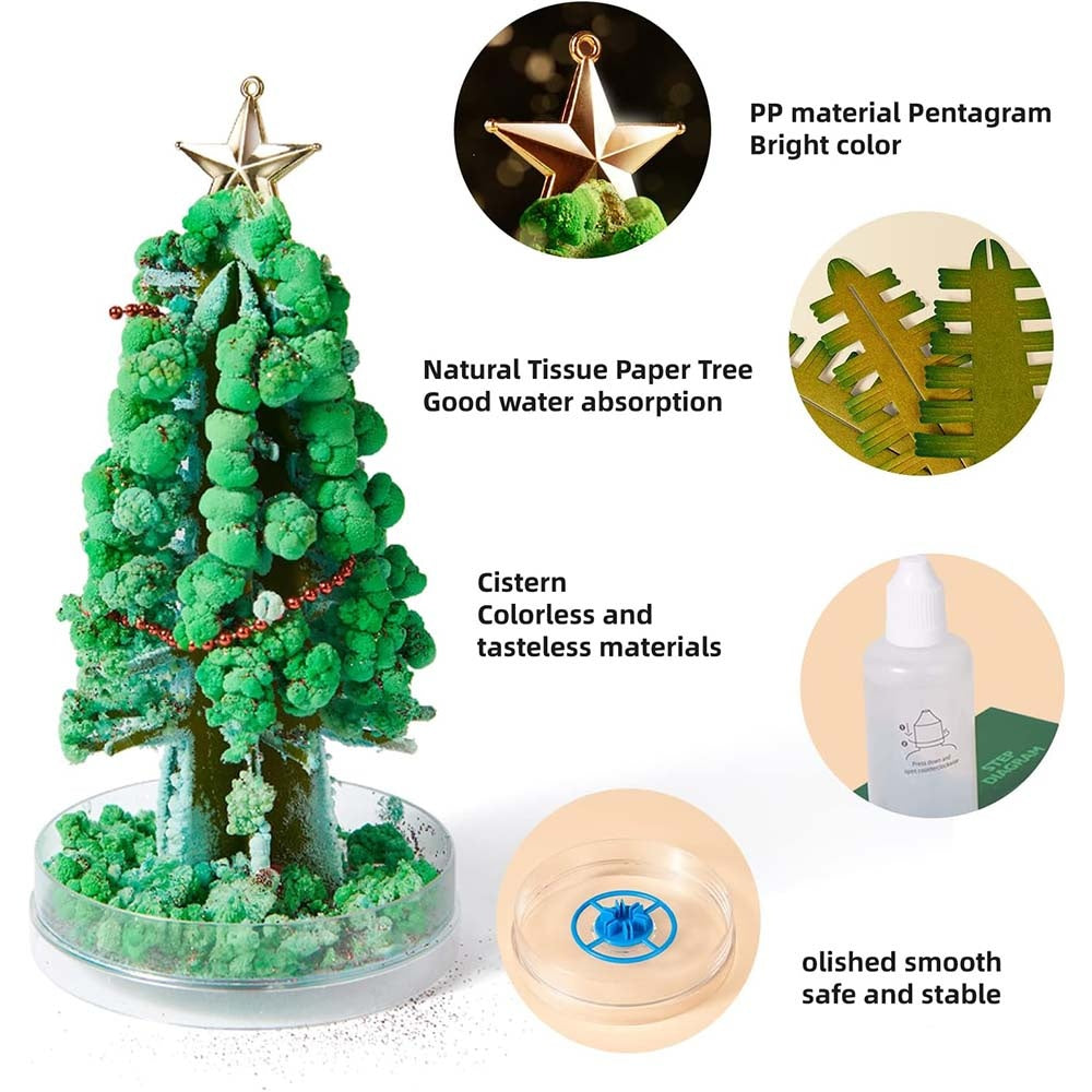 Mideer – Magic Crystal Growing Christmas Tree - photo 3