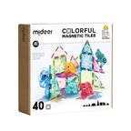 Mideer – Colourful Magnetic Tiles Building Set - photo 3