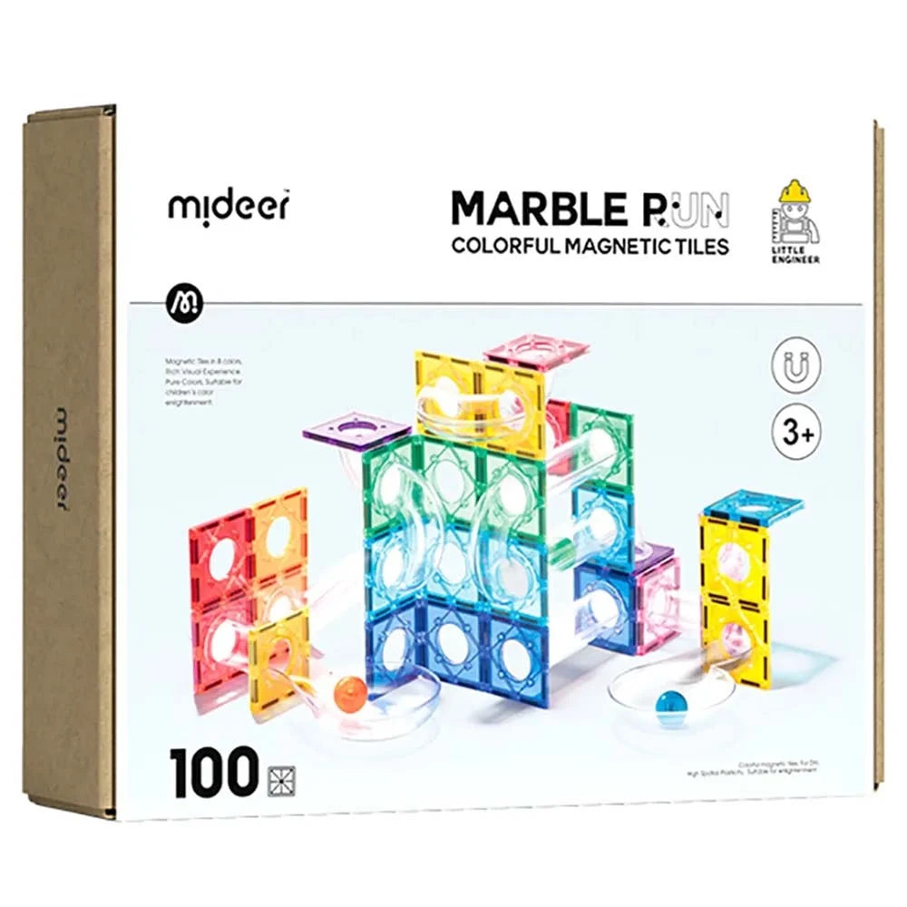 Mideer – Colourful Magnetic Tiles Building Set - photo 5