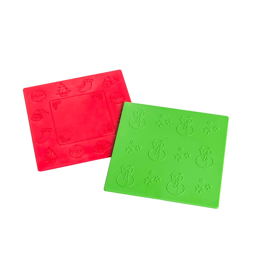 Anthony Peters – Christmas – Themed Rubbing & Embossing Plates: 2 Pieces