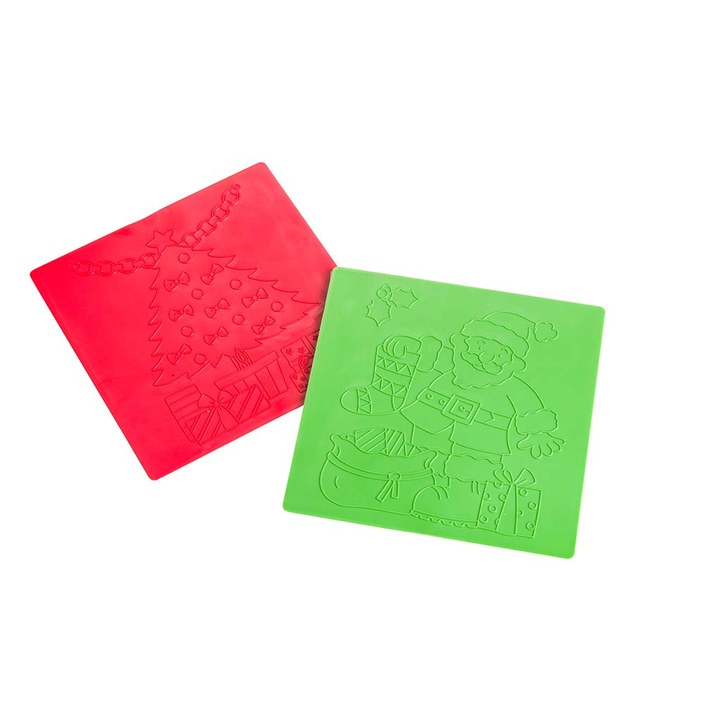 Anthony Peters – Christmas – Themed Rubbing & Embossing Plates: 2 Pieces