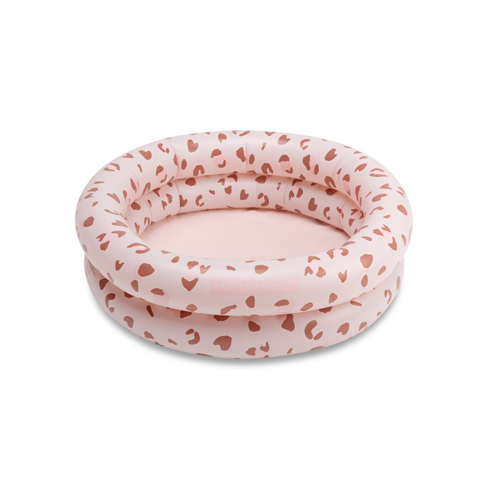 Swim Essentials – Baby Paddle Pool – Old Pink Leopard