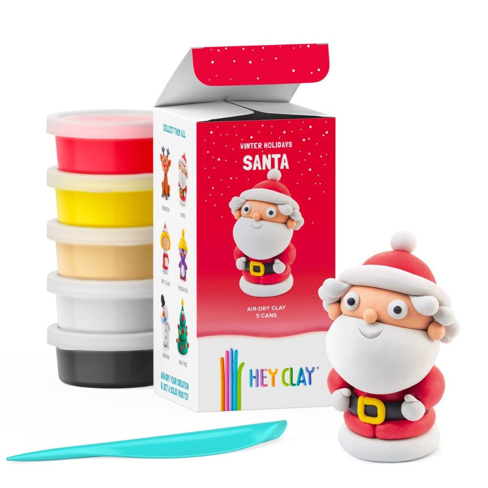Hey Clay – Modelling Air-Dry Clay with Fun Interactive App - Christmas Series