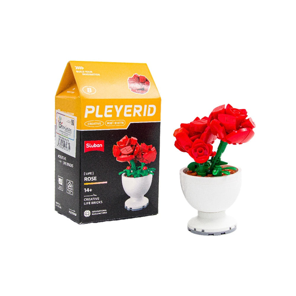 Sluban Building Set: Pleyerid - Potted Flowers