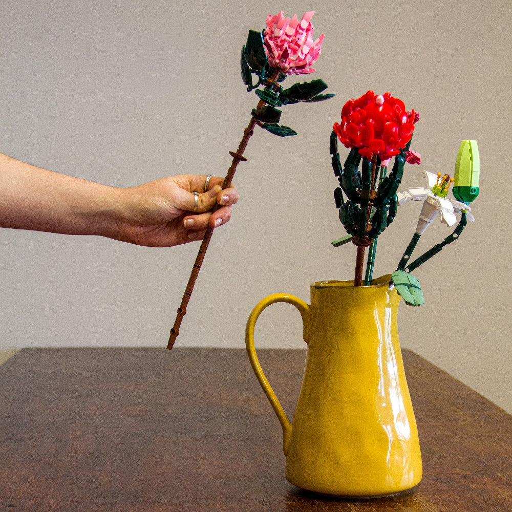 Sluban Pleyerid Protea flower building set