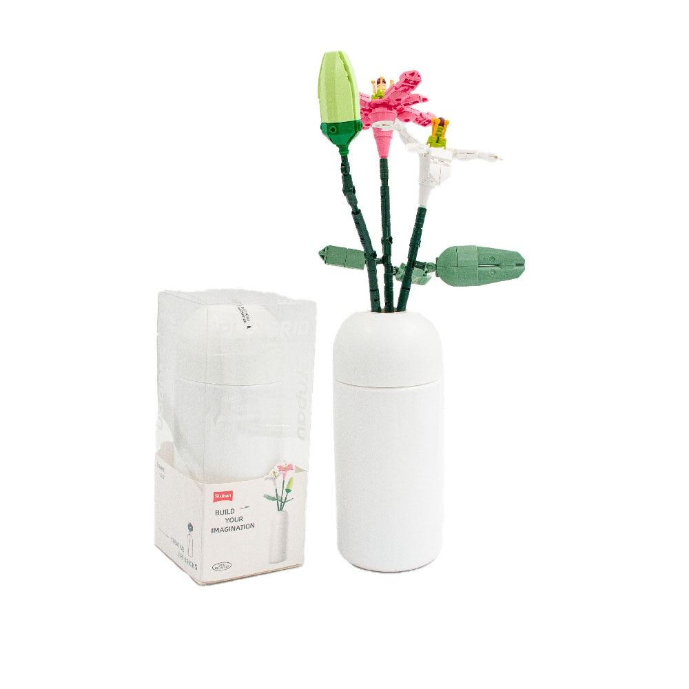 Sluban Pleyerid Lily flower building set