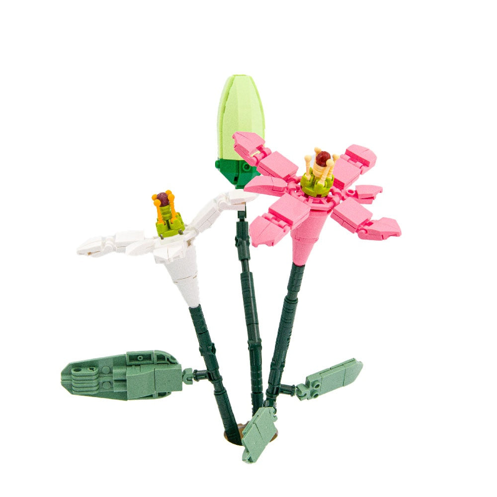 Sluban Pleyerid Lily flower building set