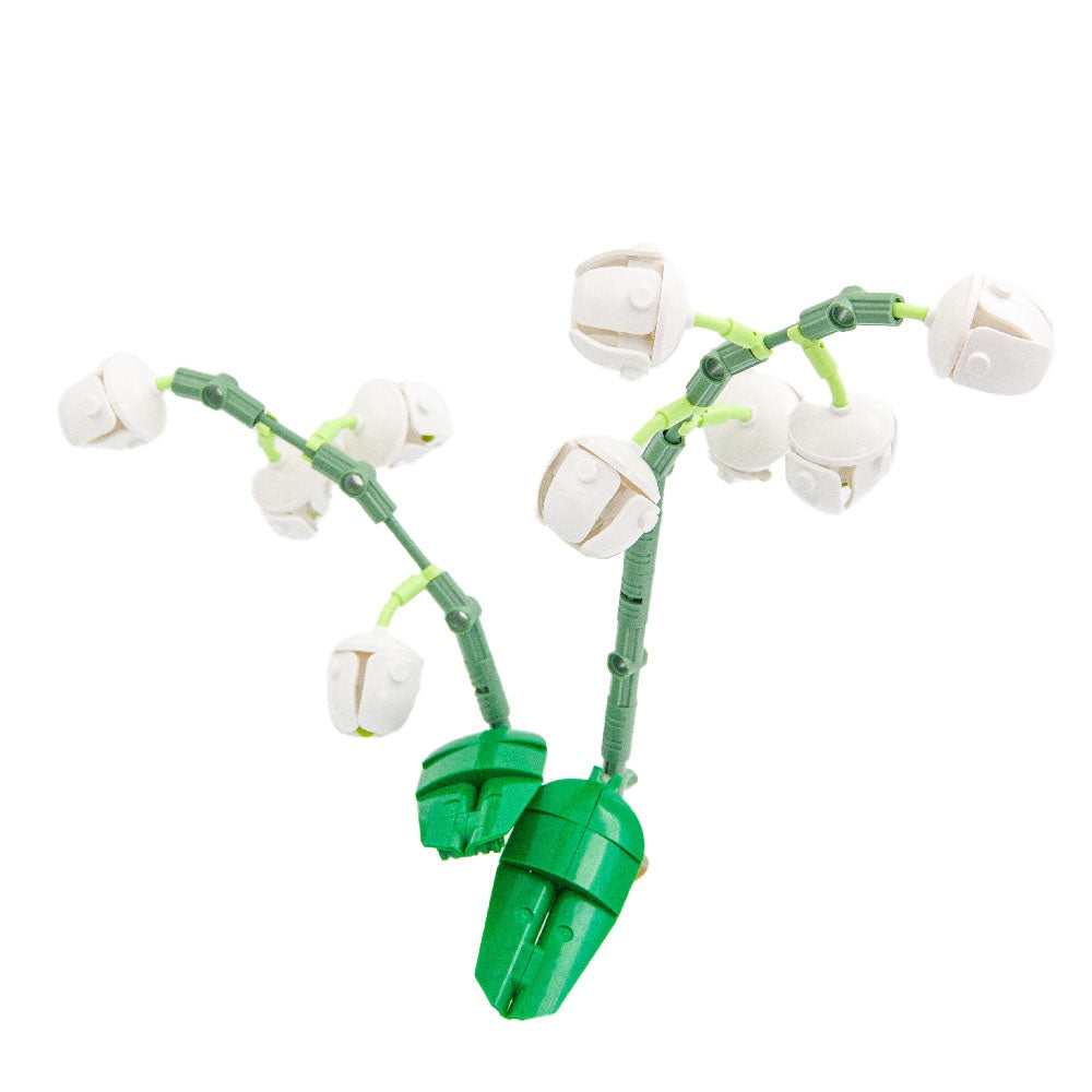Sluban Pleyerid Lilies of the Valley flower building set