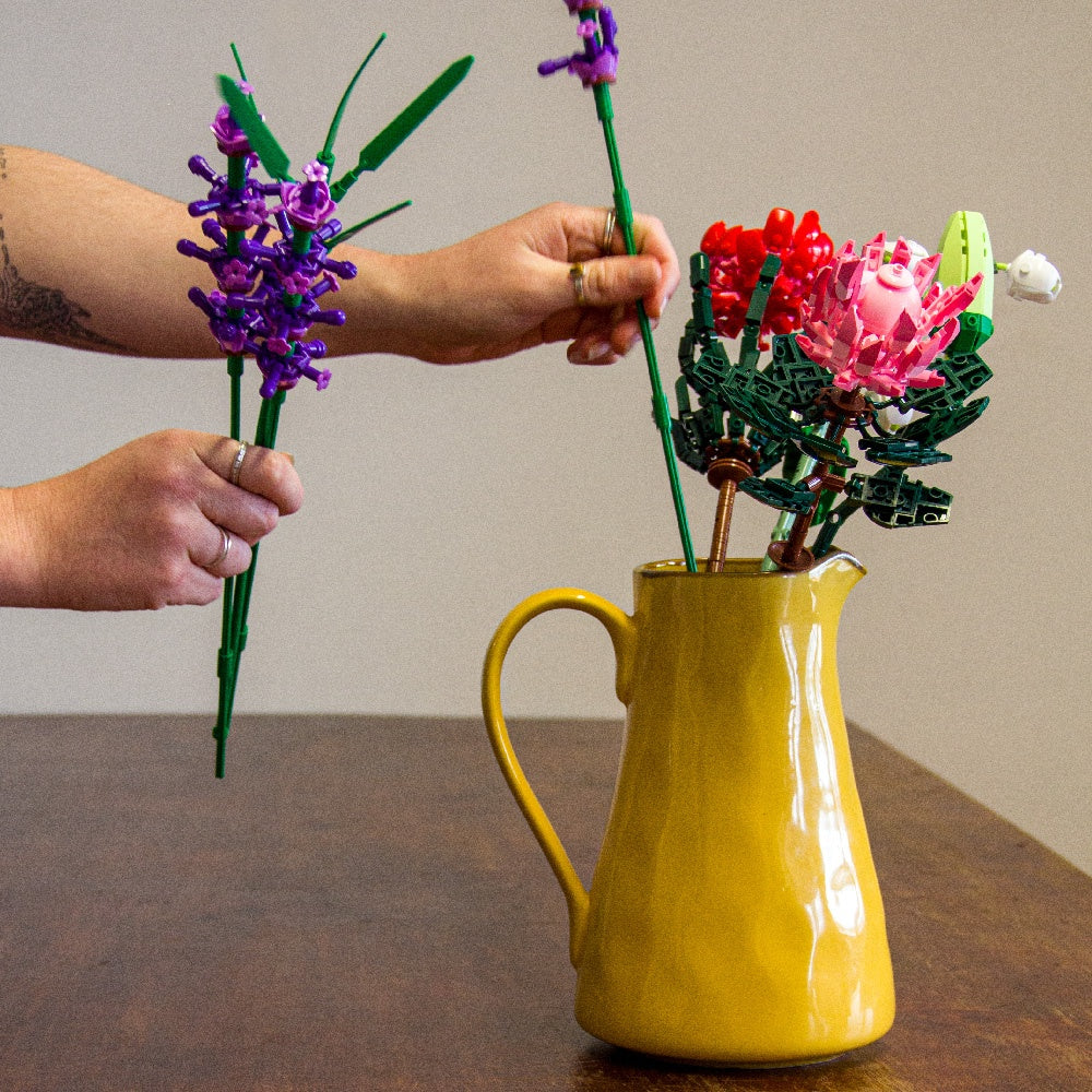 Sluban Pleyerid Lavender flower building set