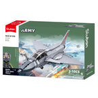 Sluban Building Set: Army - J-10CS Multirole Fighter Jet 1/55 Scale - 211pcs