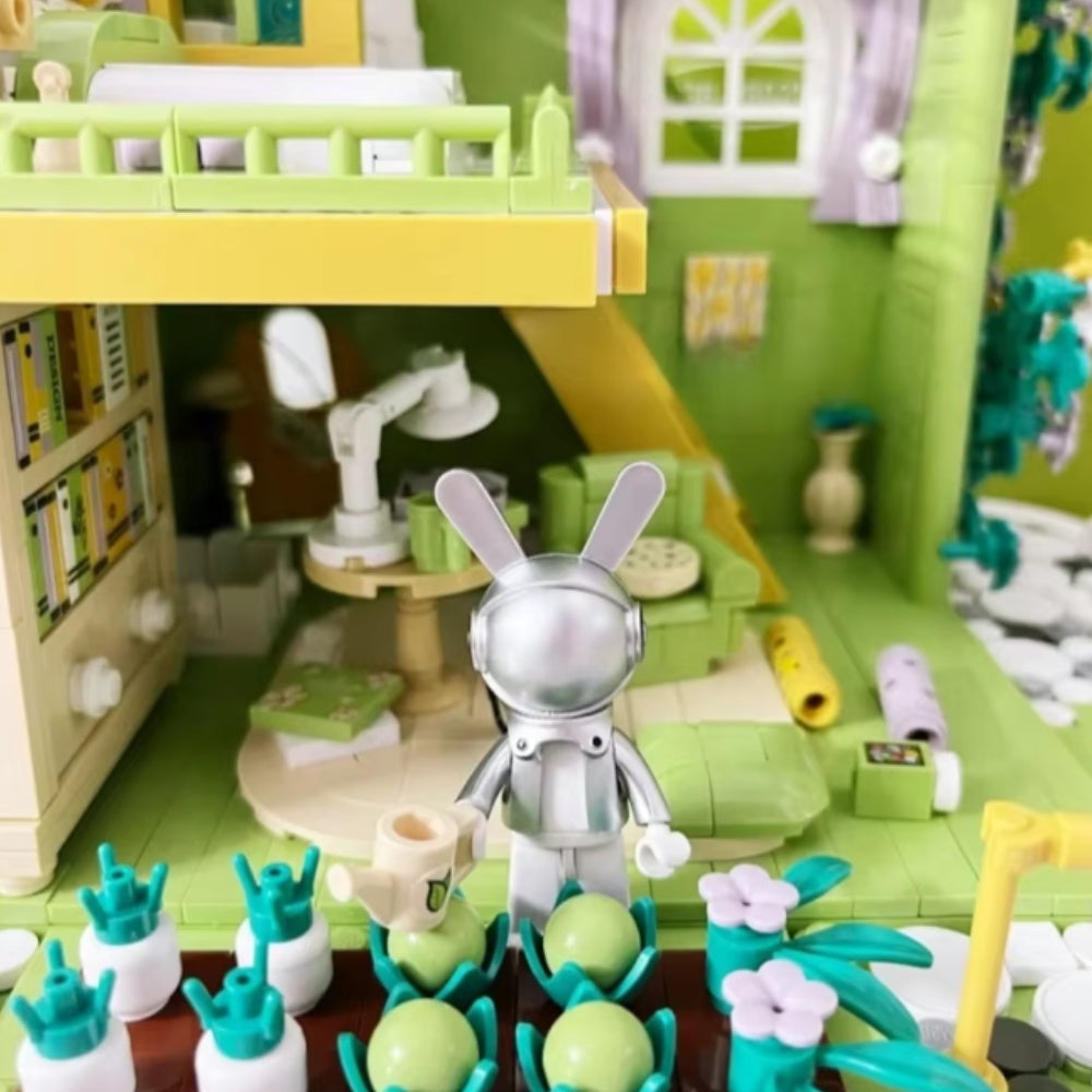 Sluban Building Set: Pleyerid - Spring Cottage With USB Light
