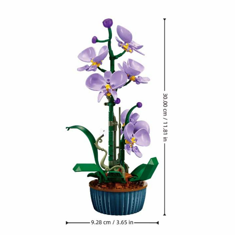 Sluban Building Set: Pleyerid - Purple Orchid - 199pcs