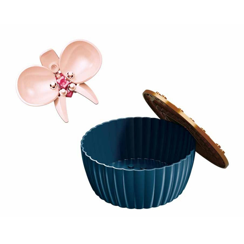 Sluban Building Set: Pleyerid - Pink Orchid - 203pcs