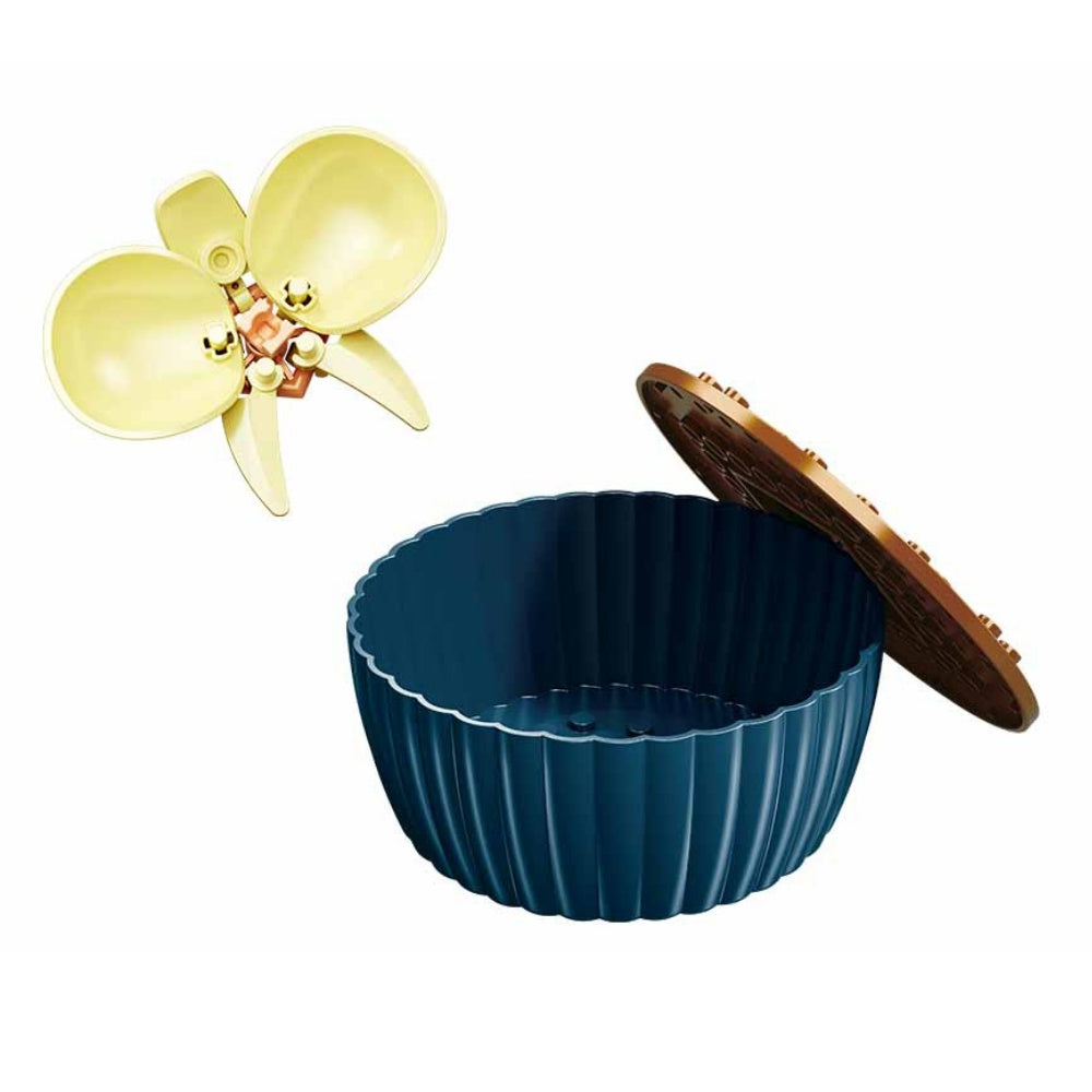 Sluban Building Set: Pleyerid - Yellow Orchid - 211pcs