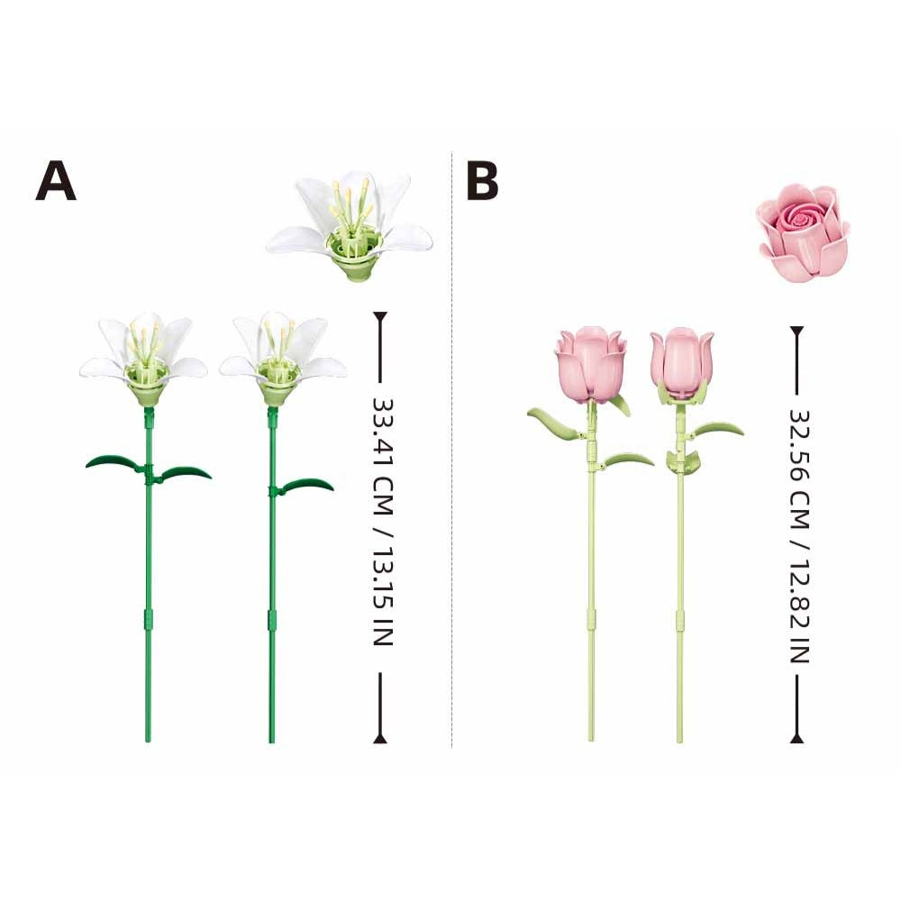 Sluban Building Set: Pleyerid - Flower Collection