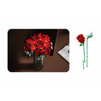 Sluban Building Set: Pleyerid - Red Rose Bouquet with LED Lighting