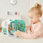 TopBright – Pretend Play Simon’s Luxury Bathroom Mini Dollhouse-**