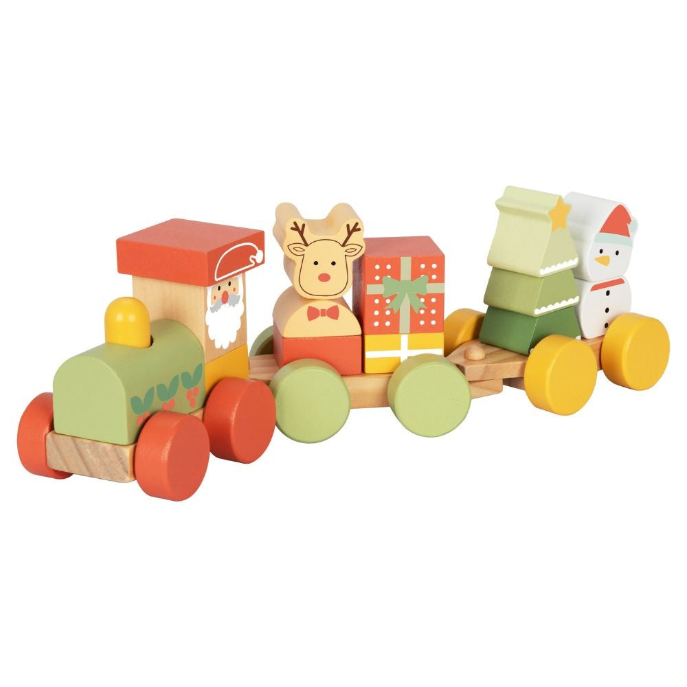 hi Pando – Wooden Christmas Stacking Train