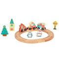 hi Pando – Wooden Christmas Train Set – 19pcs
