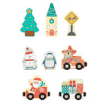 hi Pando – Wooden Christmas Train Set – 19pcs - photo 3