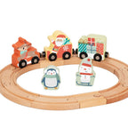 hi Pando – Wooden Christmas Train Set – 19pcs - photo 4