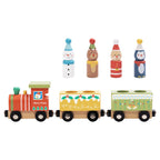 hi Pando – Wooden Magnetic Train Set – Christmas – 7 Pieces - photo 3