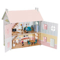 TookyToy – 2-Storey Wooden Doll House & Accessories