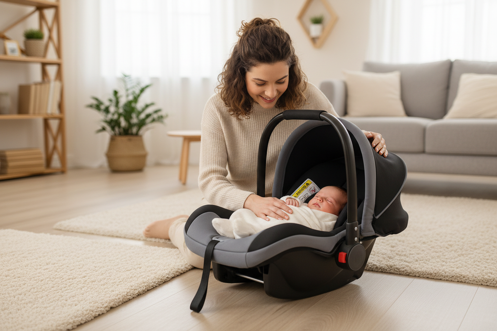 Baby Basket Car Seat - Lifestyle