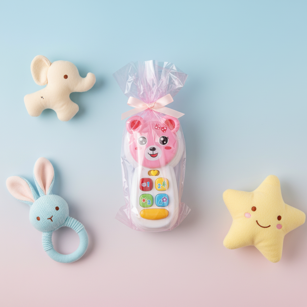 Gift flat lay
