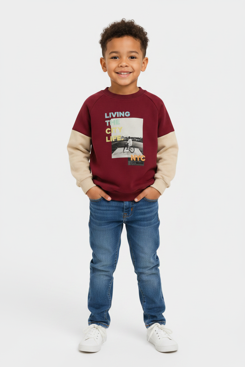 Burgundy - Lifestyle Pose