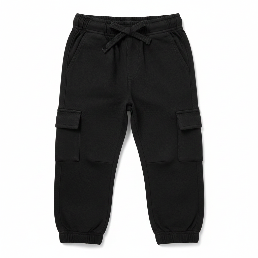 Pre-Boys Cargo Track Pants - Studio Clean