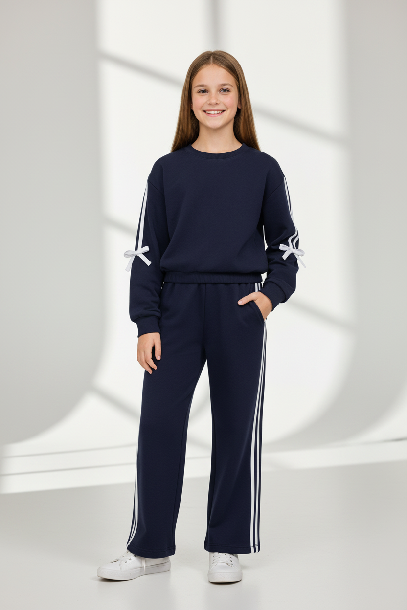 Navy Set - Lifestyle Pose